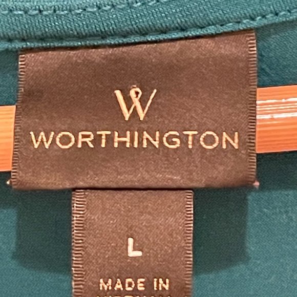 Worthington sleeveless top L - Picture 2 of 2